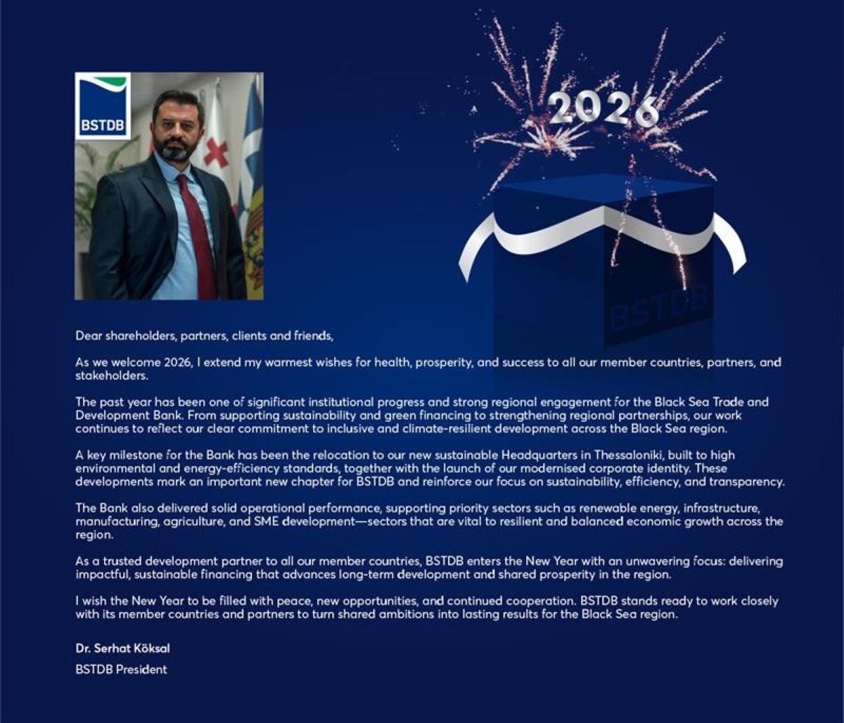 2026 New Year Message